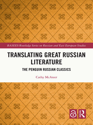 cover image of Translating Great Russian Literature